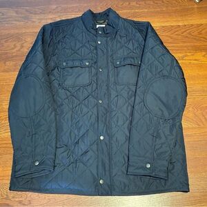 GAP Navy Lightweight Quilted Jacket